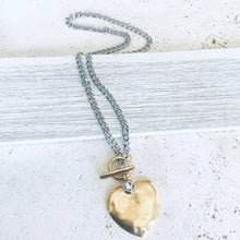 Load image into Gallery viewer, Star, Moon, Heart Mixed Metal Necklaces