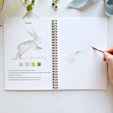 Load image into Gallery viewer, Animals Watercolor Workbook - Indie Indie Bang! Bang!