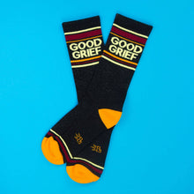 Load image into Gallery viewer, Good Grief Gym Crew Socks - Indie Indie Bang! Bang!