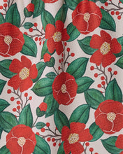 Load image into Gallery viewer, Winter Camellia Tea Towel | Geometry