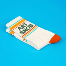 Load image into Gallery viewer, Art Snob Gym Crew Socks