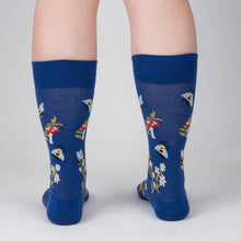Load image into Gallery viewer, Let It Bee Crew Socks - Indie Indie Bang! Bang!