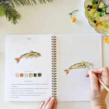 Load image into Gallery viewer, Camping Watercolor Workbook