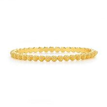 Load image into Gallery viewer, Berry Eternity Petite Hinged Bangle - Gold | Capucine De Wulf