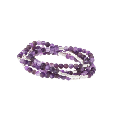 Stone of Protection Amethyst Bracelet / Necklace - Indie Indie Bang! Bang!
