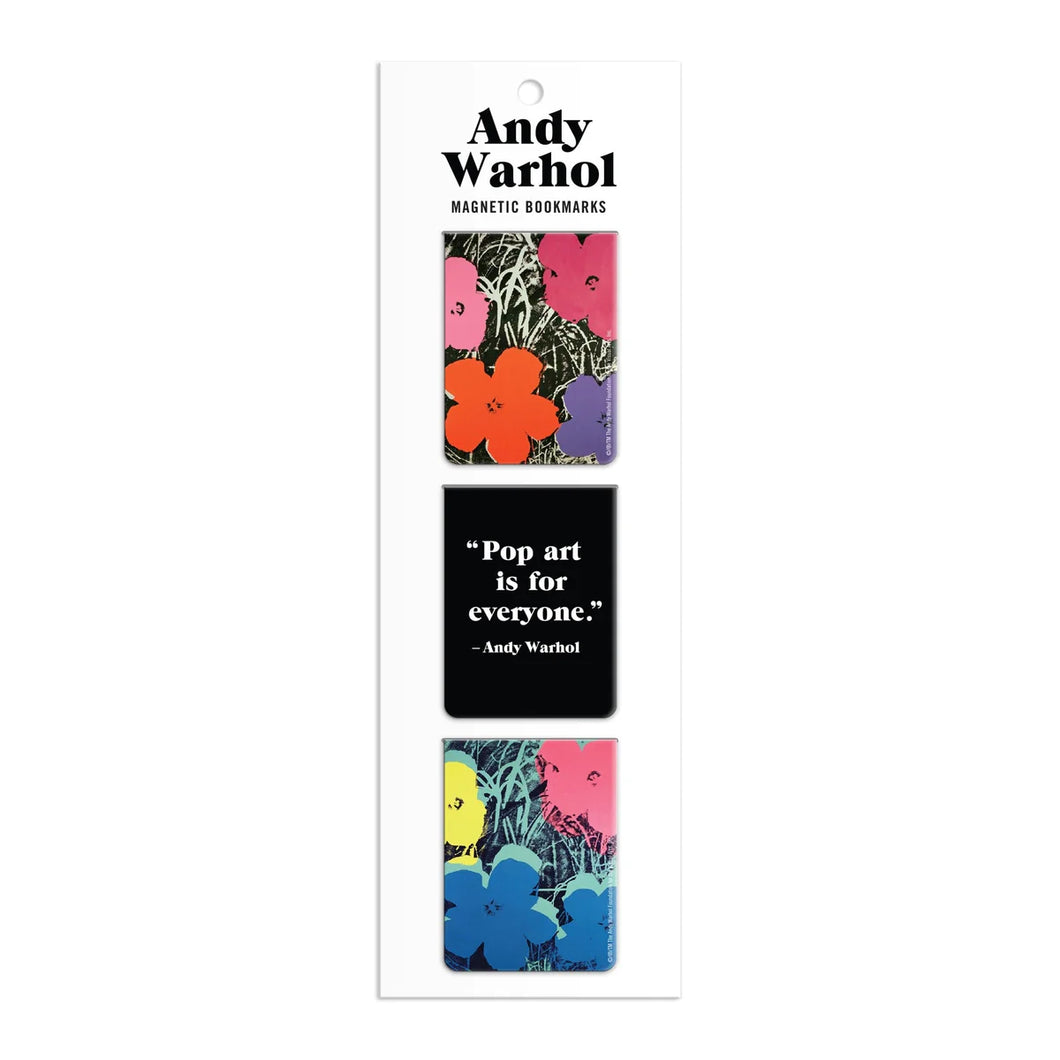 Andy Warhol Magnetic Bookmark - Indie Indie Bang! Bang!