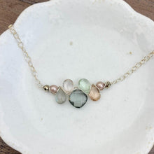 Load image into Gallery viewer, Paris Mini Katie Gem Necklace | Anna Balkan Designs