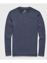 Load image into Gallery viewer, Sean Super Soft Classic Henley - Navy Heather