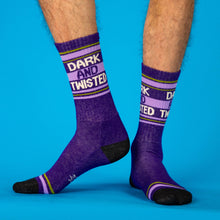 Load image into Gallery viewer, Dark And Twisted Gym Crew Socks - Indie Indie Bang! Bang!