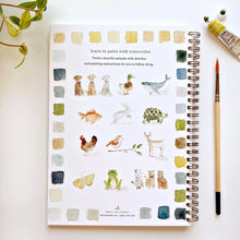 Load image into Gallery viewer, Animals Watercolor Workbook - Indie Indie Bang! Bang!
