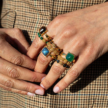 Load image into Gallery viewer, Mystic Eye Gem Ring - Blue Labradorite | Capucine De Wulf