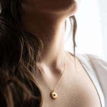 Load image into Gallery viewer, Sunburst Gold Necklace