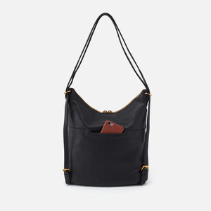 HOBO | Merrin Black Convertible Backpack - Indie Indie Bang! Bang!