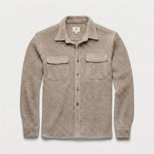 Load image into Gallery viewer, Dylan Waffle Fleece Shirt Jacket - Camel Heather - Indie Indie Bang! Bang!