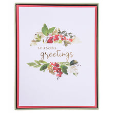 Load image into Gallery viewer, Season's Greetings Holiday Boxed Note Cards