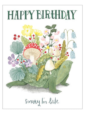 Belated Birthday Turtle Card - Indie Indie Bang! Bang!