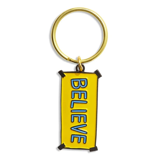 Ted Believe Sign Keychain - Indie Indie Bang! Bang!