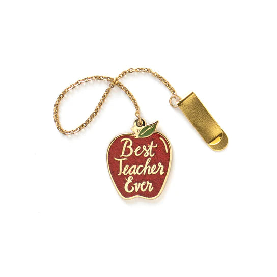 Best Teacher Ever Enamel Bookmark - Indie Indie Bang! Bang!