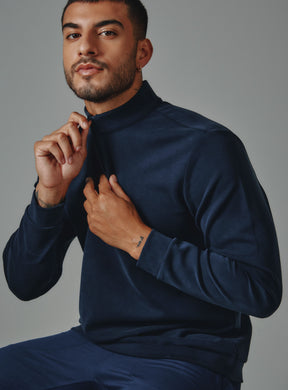 Rev Quarter-Zip Navy