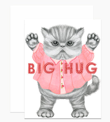 Big Hug Kitten Card - Indie Indie Bang! Bang!