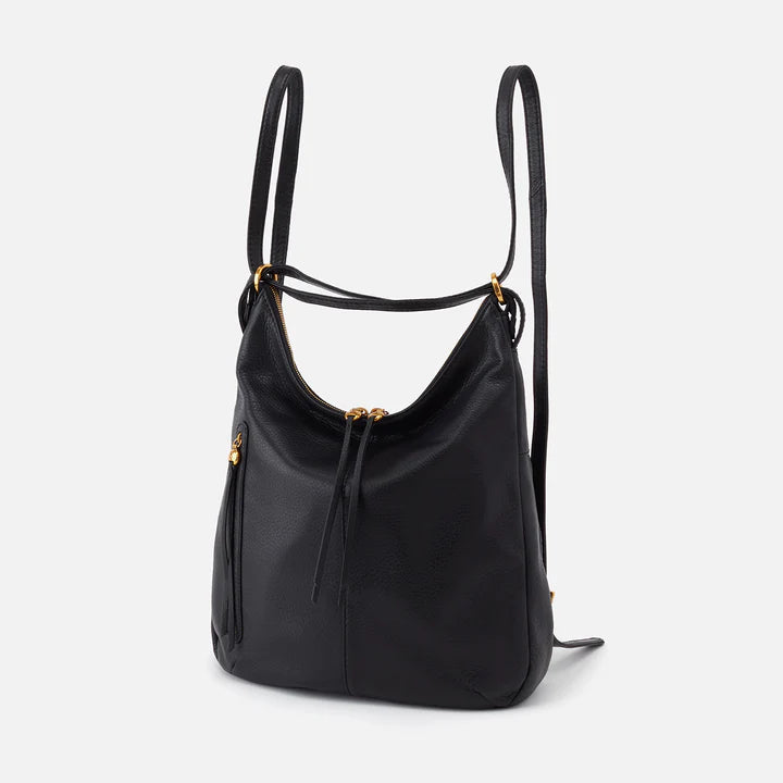 HOBO | Merrin Black Convertible Backpack - Indie Indie Bang! Bang!