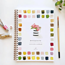 Load image into Gallery viewer, Bouquets Watercolor Workbook - Indie Indie Bang! Bang!