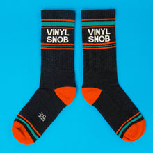 Load image into Gallery viewer, Vinyl Snob Gym Crew Socks - Indie Indie Bang! Bang!