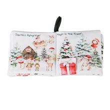 Load image into Gallery viewer, Christmas Friends Soft Cloth Baby Book Teether