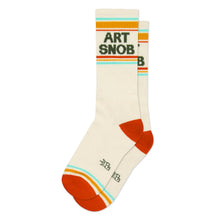 Load image into Gallery viewer, Art Snob Gym Crew Socks