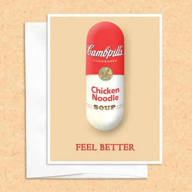 Feel Better Soup Card