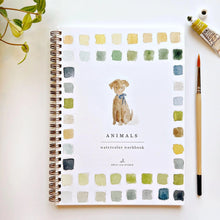 Load image into Gallery viewer, Animals Watercolor Workbook - Indie Indie Bang! Bang!