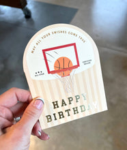 Load image into Gallery viewer, Baller Birthday Arch Greeting Card