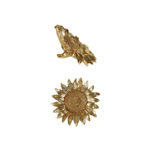 Load image into Gallery viewer, Resin Sunflower, Gold Finish