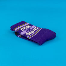 Load image into Gallery viewer, Dark And Twisted Gym Crew Socks - Indie Indie Bang! Bang!