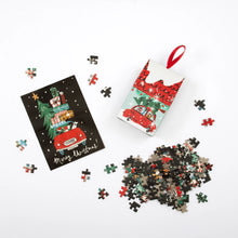 Load image into Gallery viewer, Christmas Car 130-Piece Puzzle Ornament