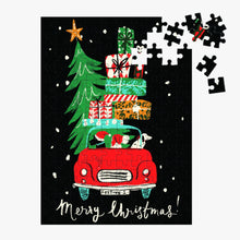 Load image into Gallery viewer, Christmas Car 130-Piece Puzzle Ornament