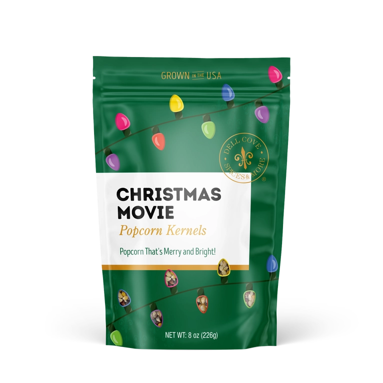 Christmas Movie Popcorn Kernels - Xmas Party Snacks