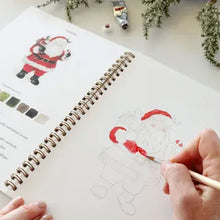 Load image into Gallery viewer, Christmas Watercolor Workbook | Emily Lex