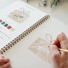 Load image into Gallery viewer, Christmas Watercolor Workbook | Emily Lex