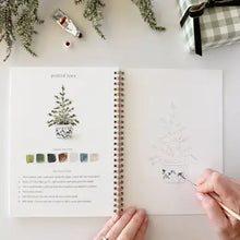 Load image into Gallery viewer, Christmas Watercolor Workbook | Emily Lex