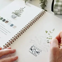 Load image into Gallery viewer, Christmas Watercolor Workbook | Emily Lex