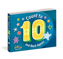 Load image into Gallery viewer, Count to 10 and Back Again: A FlipFlap Board Book - Indie Indie Bang! Bang!
