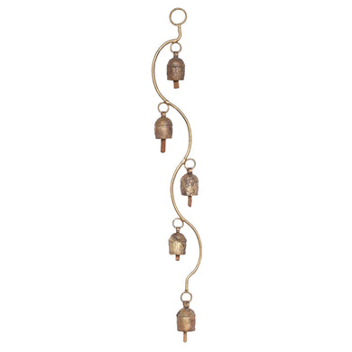 Curved Stem Bell Wind Chime - Indie Indie Bang! Bang!