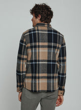 Load image into Gallery viewer, 7 Diamonds | Generation 4-Way Stretch Long Sleeve Shirt Tan &amp; Black