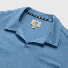 Load image into Gallery viewer, Johnny Collar Polo - Cendre Blue: Cendre Blue / Medium - Indie Indie Bang! Bang!