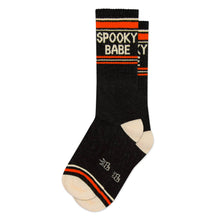 Load image into Gallery viewer, Spooky Babe Gym Crew Socks