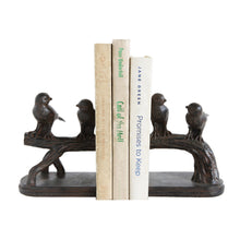 Load image into Gallery viewer, Bird on Branch Bookends, Set of 2