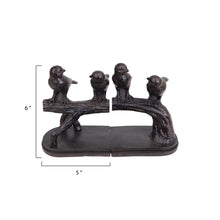 Load image into Gallery viewer, Bird on Branch Bookends, Set of 2