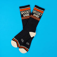 Load image into Gallery viewer, Spooky Babe Gym Crew Socks