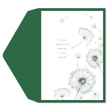 Load image into Gallery viewer, Dandelions Sympathy Card
